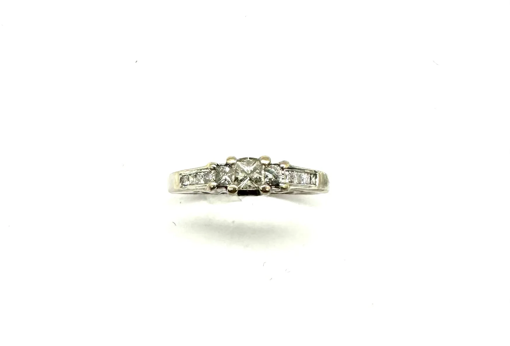 1/2 CTW Princess Cut Diamond Ring