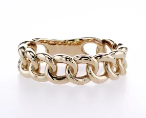 14k Curb Link Ring