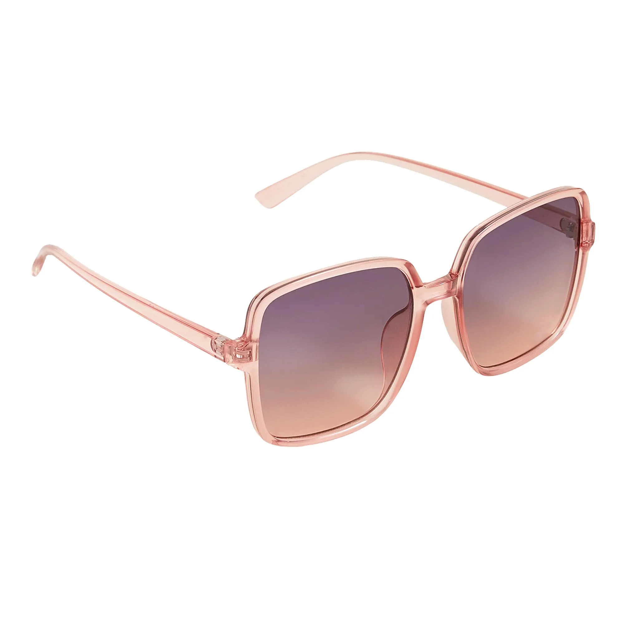 Accessorize London Women's Retro Oversized Square Sunglasses