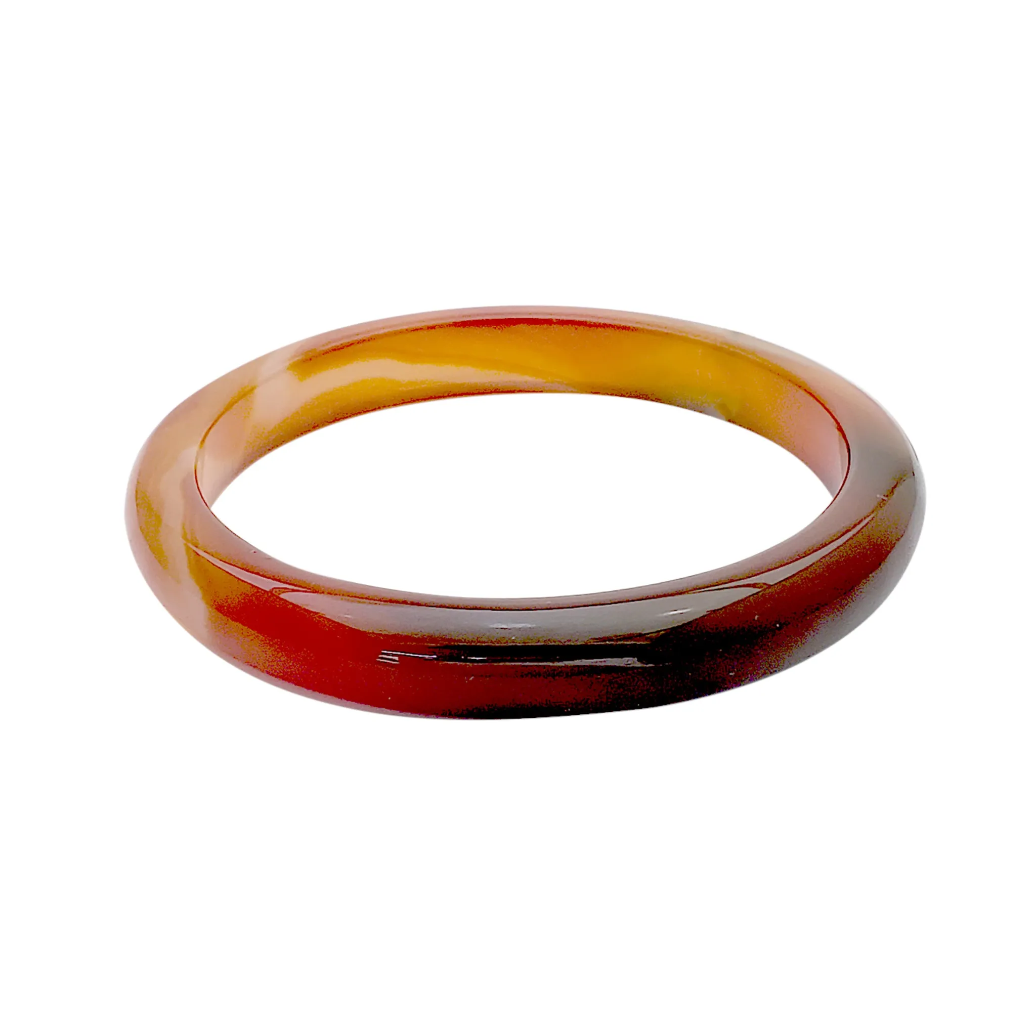 Agate Bangle Bracelet