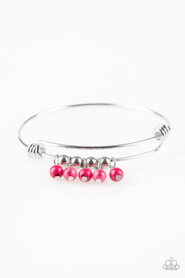 All Roads Lead To ROAM Pink Bracelet - Paparazzi Accessories