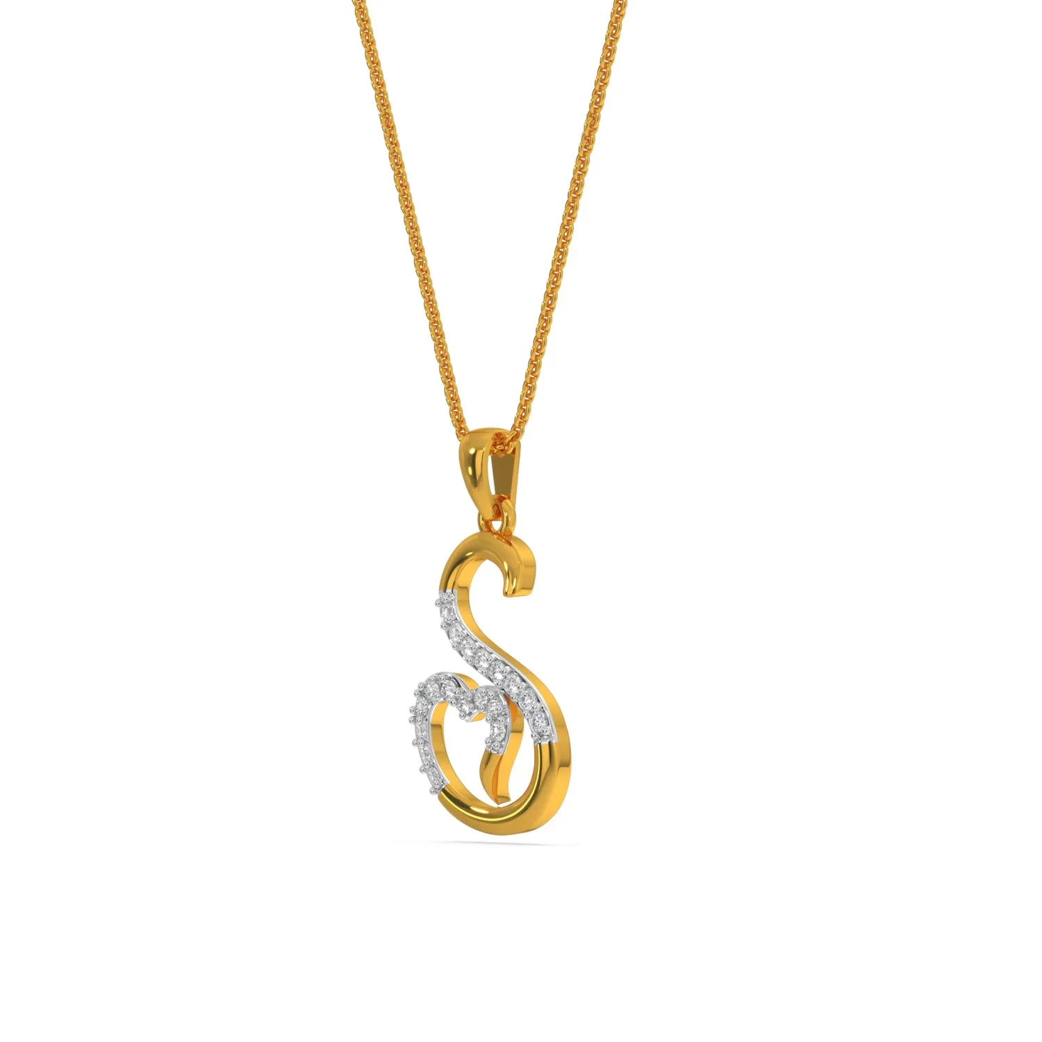 Alphabet S Pendant