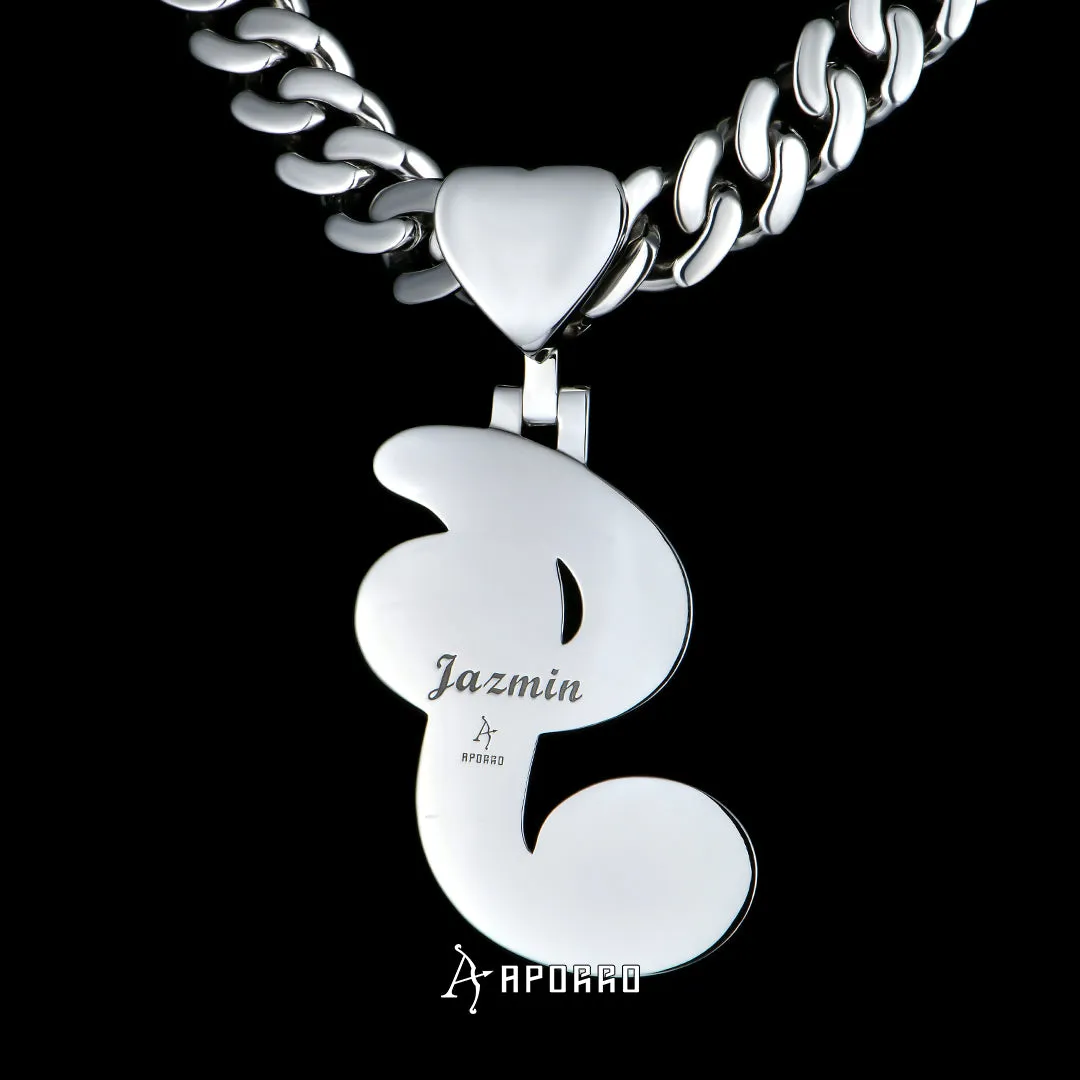 APORRO Premium Initial Name Necklace Custom Design Deposit