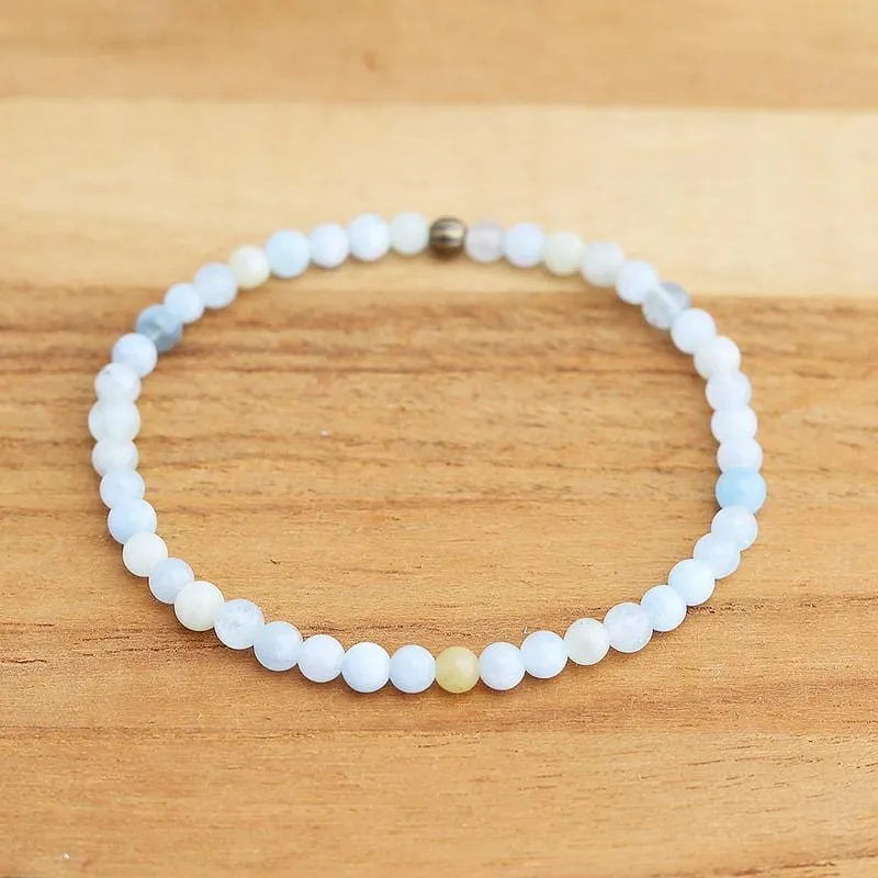 Aquamarine Delicate Bracelet