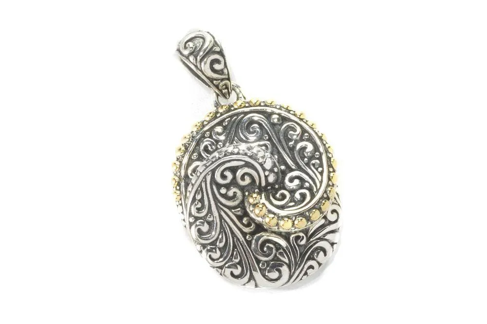 Balinese Swirl Pendant