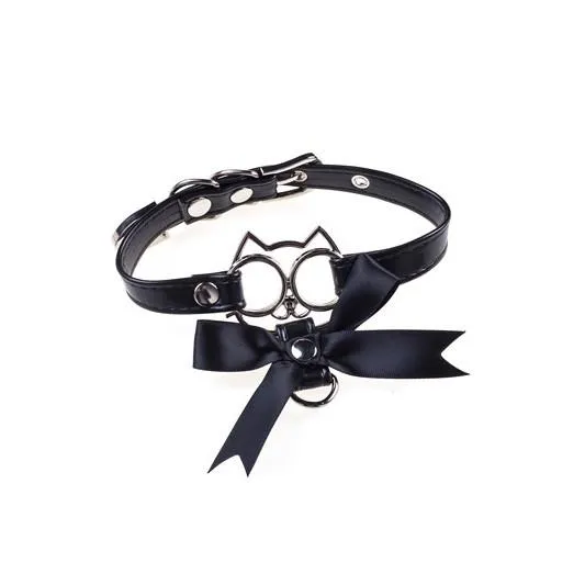 Be My Cat Bow Choker SD02094