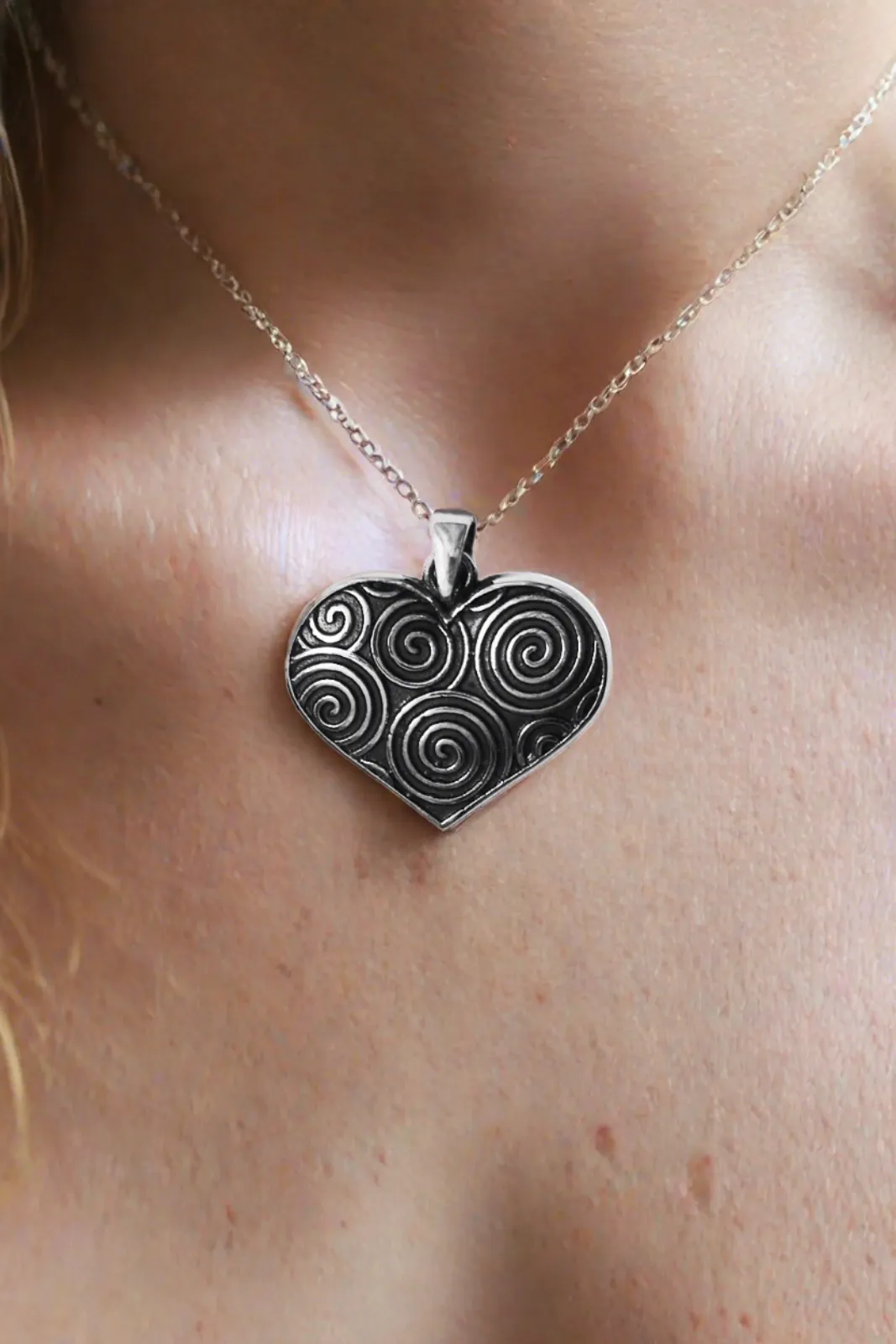 Caron Heart Pendant