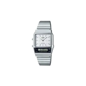 Casio Vintge SIlver Stainless Steel Watch