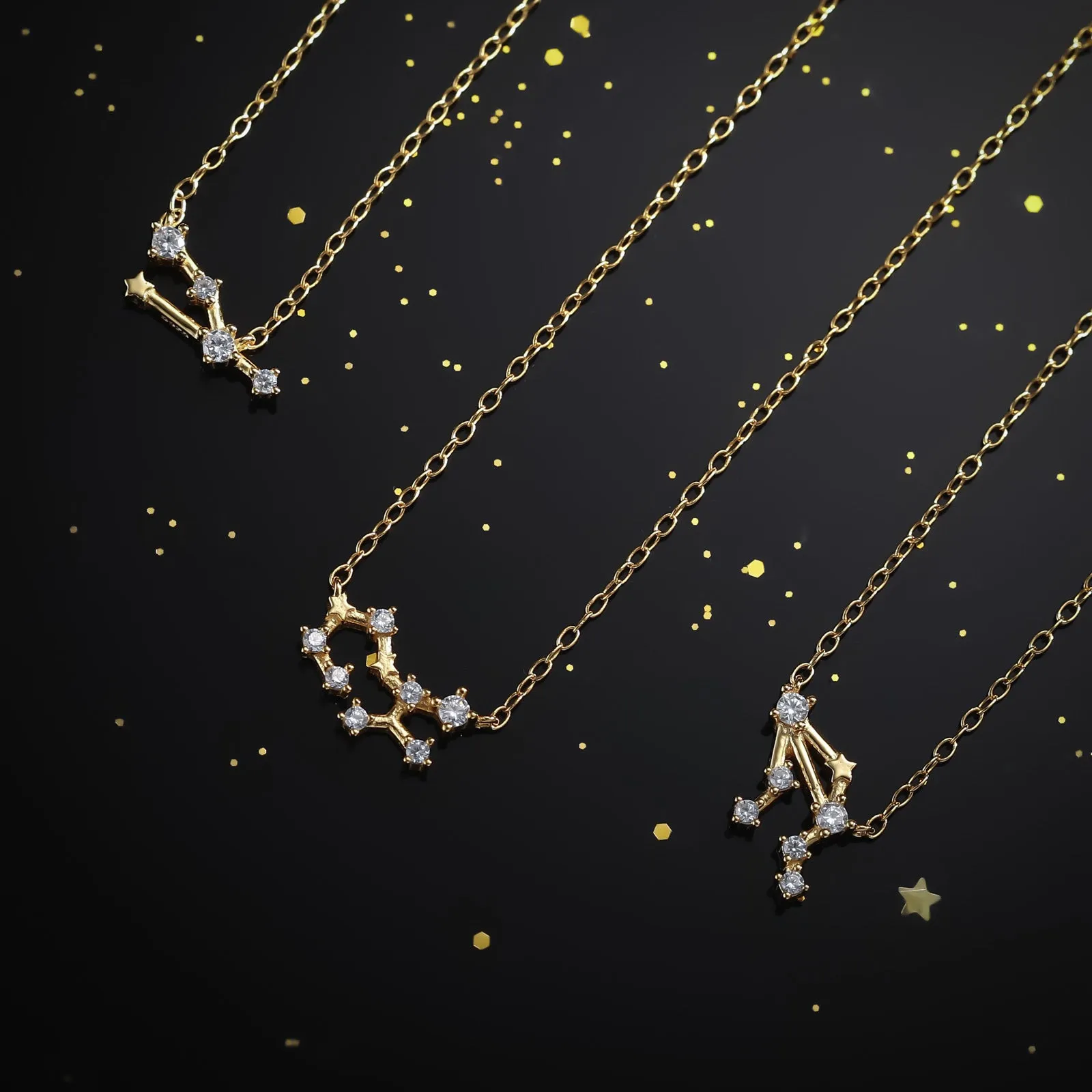 Constellation Silver Necklace - Sagittarius