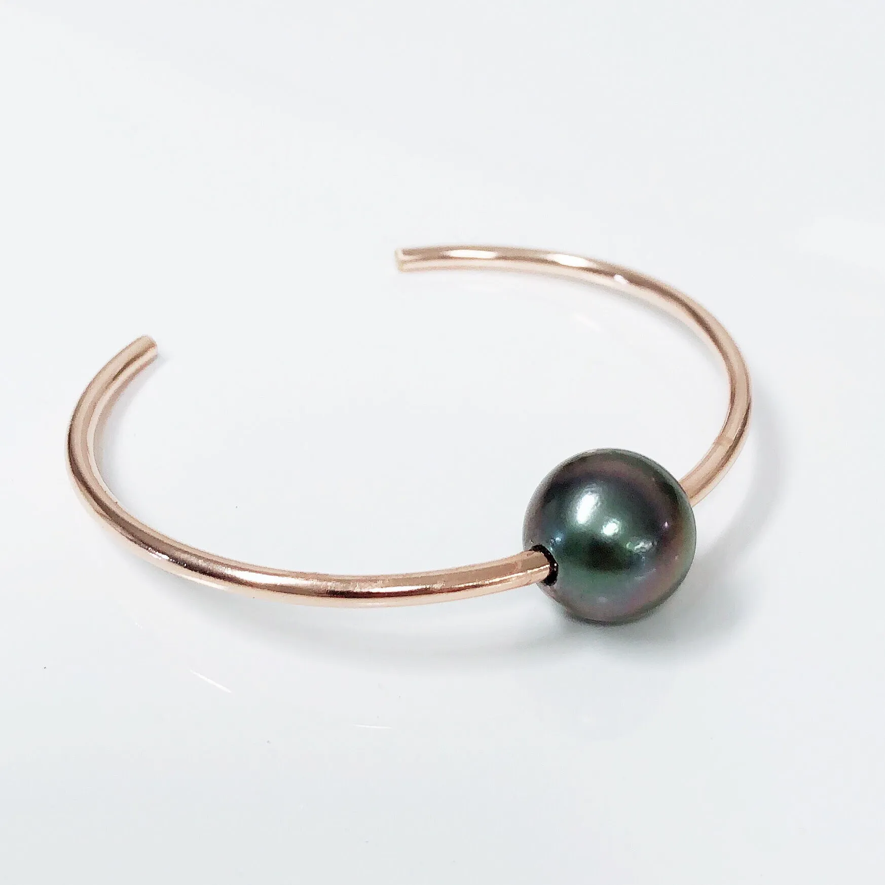 Cuff COCO  - tahitian pearl (B296)