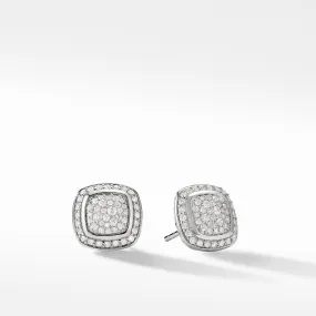 David Yurman Albion 11MM Earrings with Diamonds in Silver