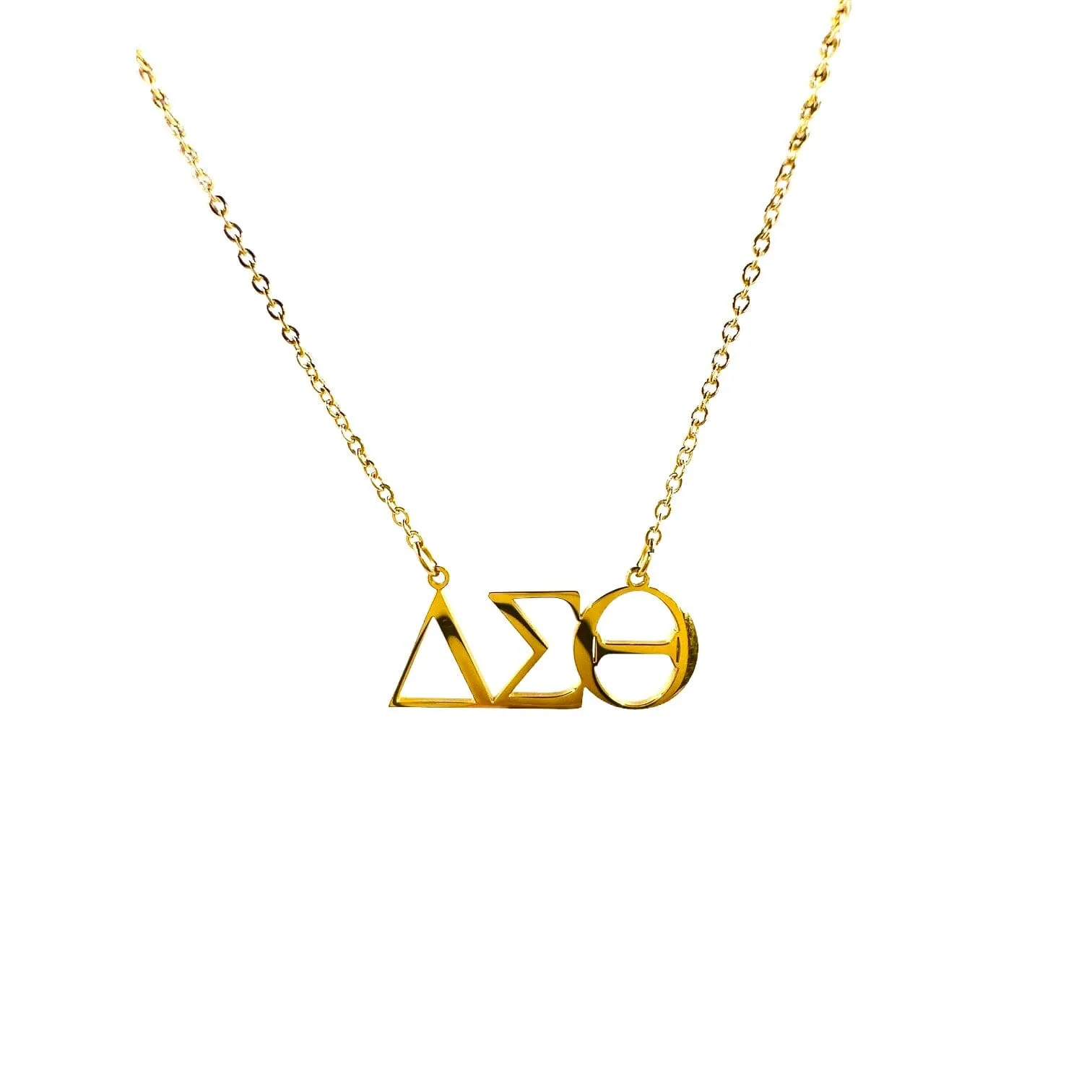 Delta Sigma Theta Greek Necklace