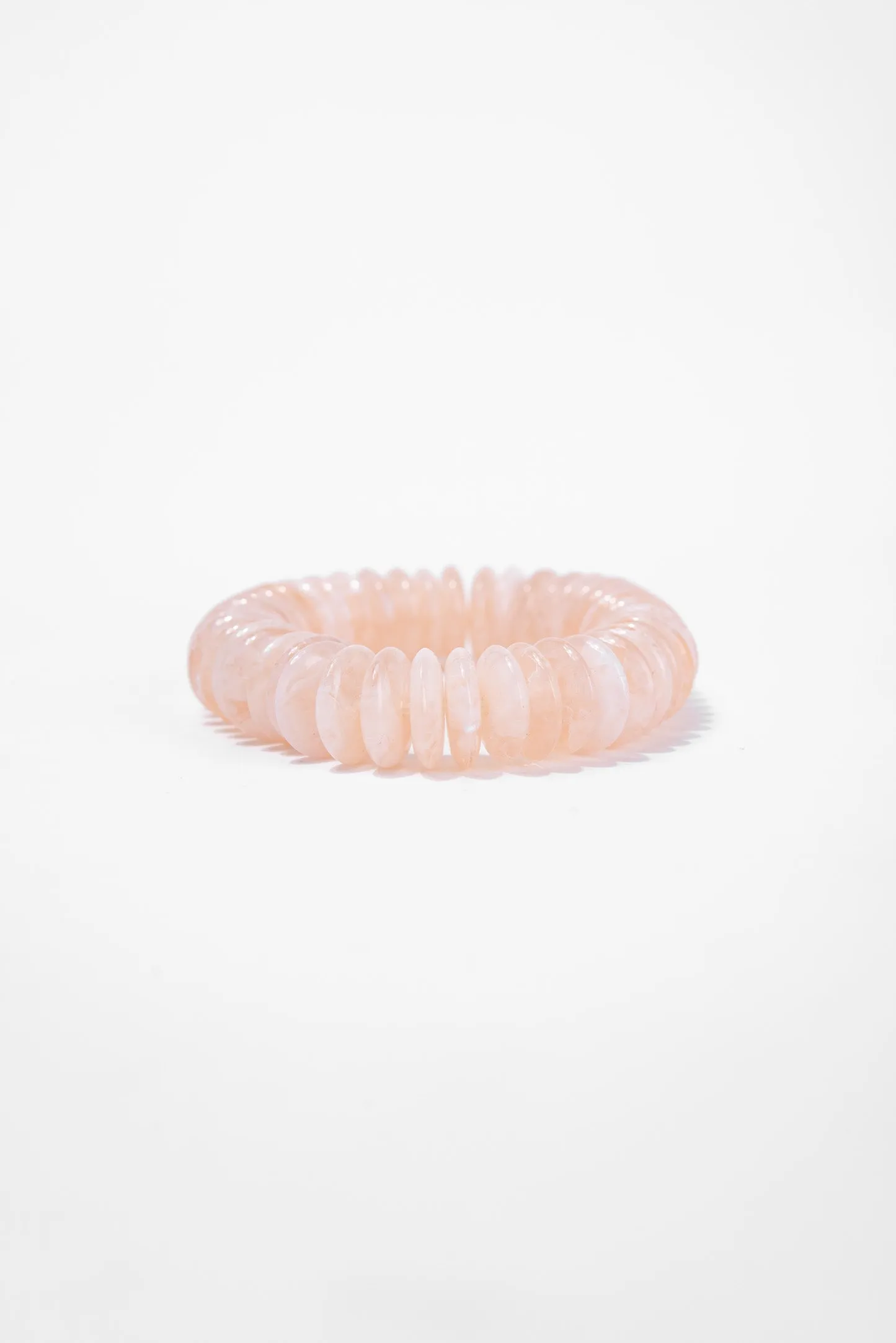 Elle Spiral Plastic Stretch Bracelet