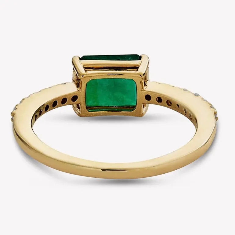 Emerald Luxe Diamond Ring