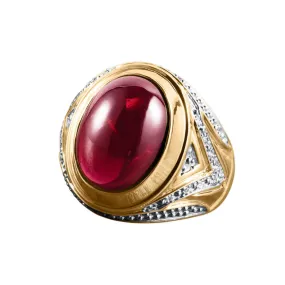 Explorer Garnet Men's Ring