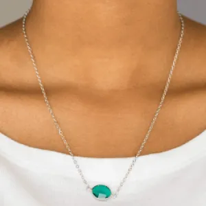 Fashionably Fantabulous Green Necklace