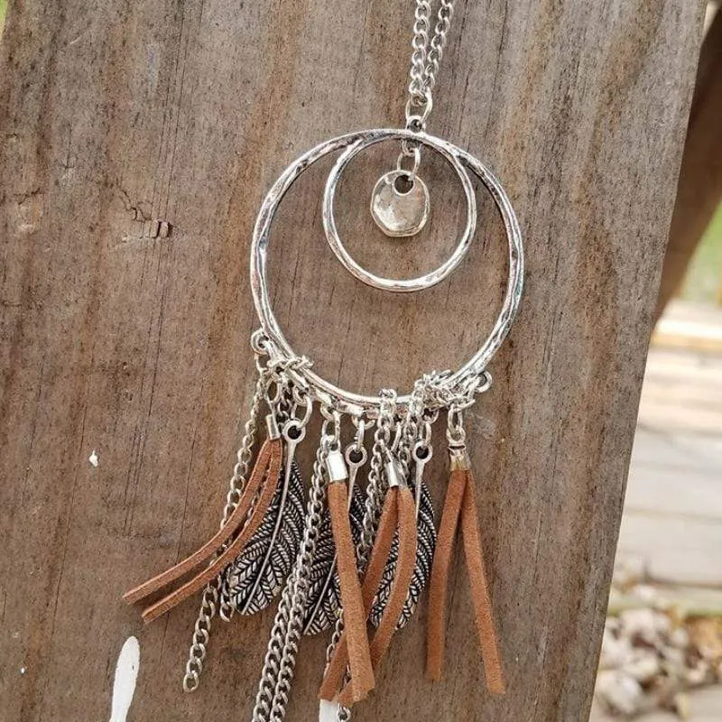 Fearless Dreamer Brown Necklace