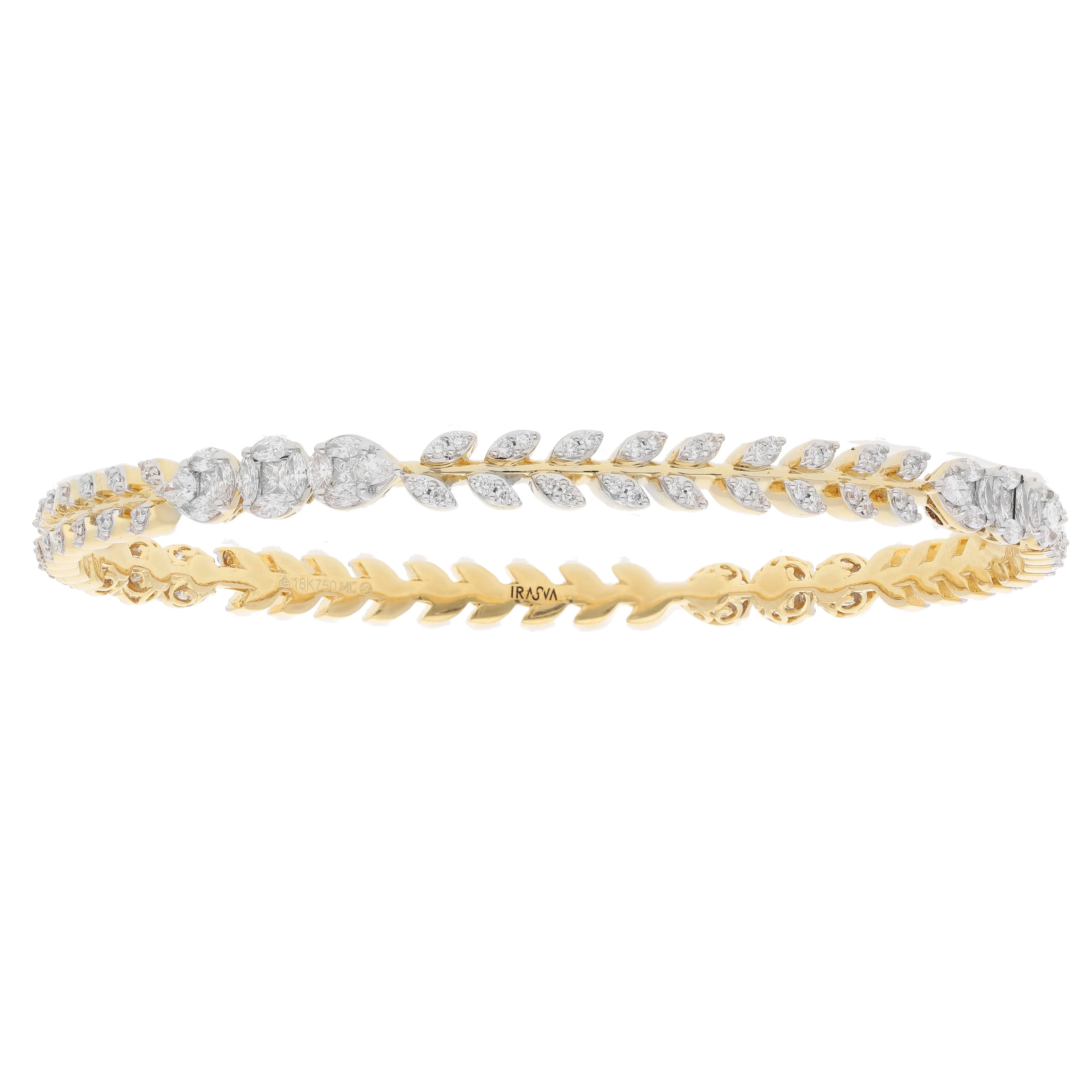 Flores Diamond Bangle