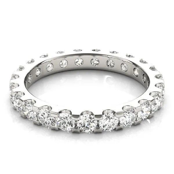 GAIA 4 Carat Diamond Eternity Band in 14K/ 18K/ Platinum GIA Graded 25 pointer G Color SI1 Clarity By Mike Nekta SIZE 5 to 6