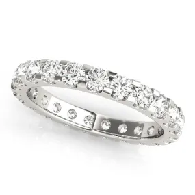 GAIA 4 Carat Diamond Eternity Band in 14K/ 18K/ Platinum GIA Graded 25 pointer G Color SI1 Clarity By Mike Nekta SIZE 5 to 6