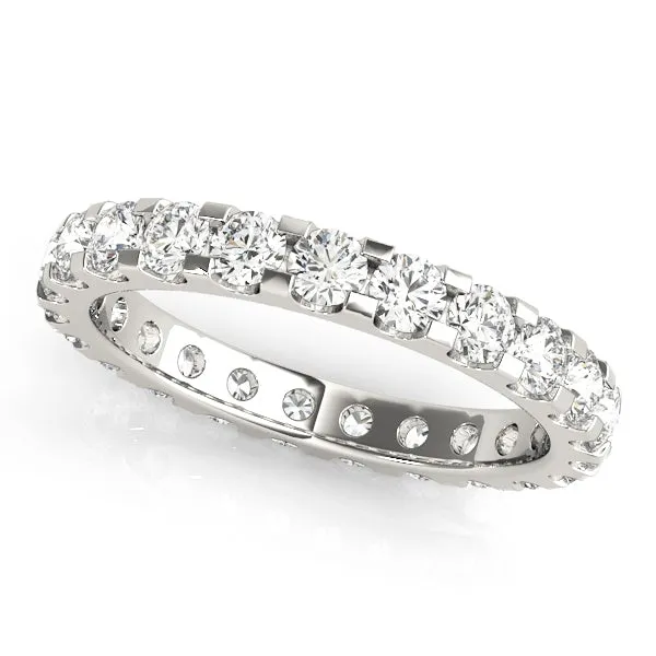 GAIA 4 Carat Diamond Eternity Band in 14K/ 18K/ Platinum GIA Graded 25 pointer G Color SI1 Clarity By Mike Nekta SIZE 5 to 6