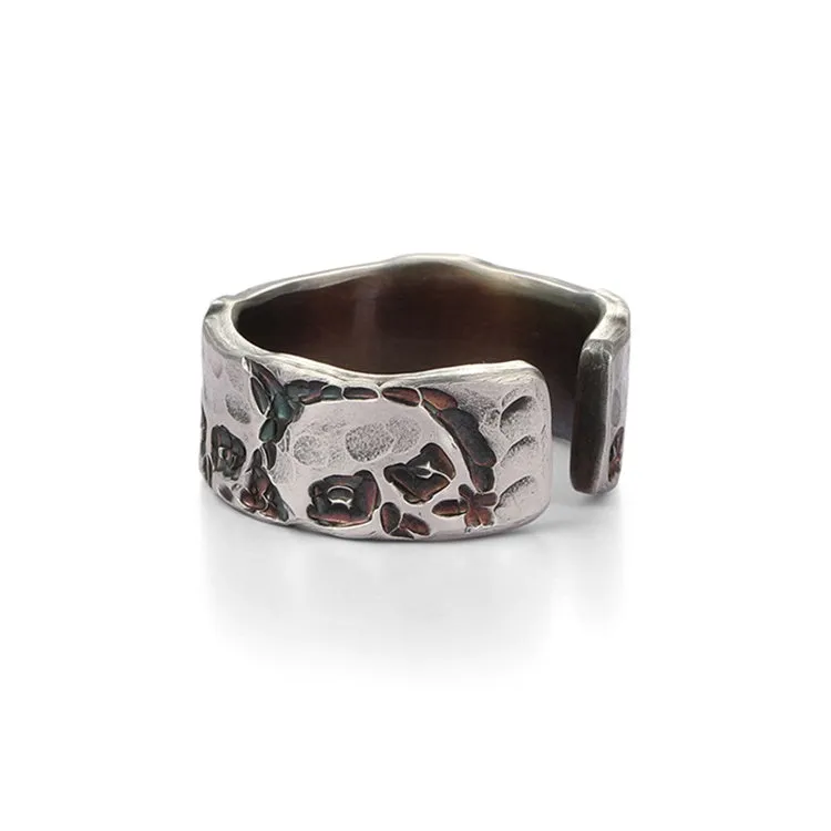 Impermanence Skull Ring