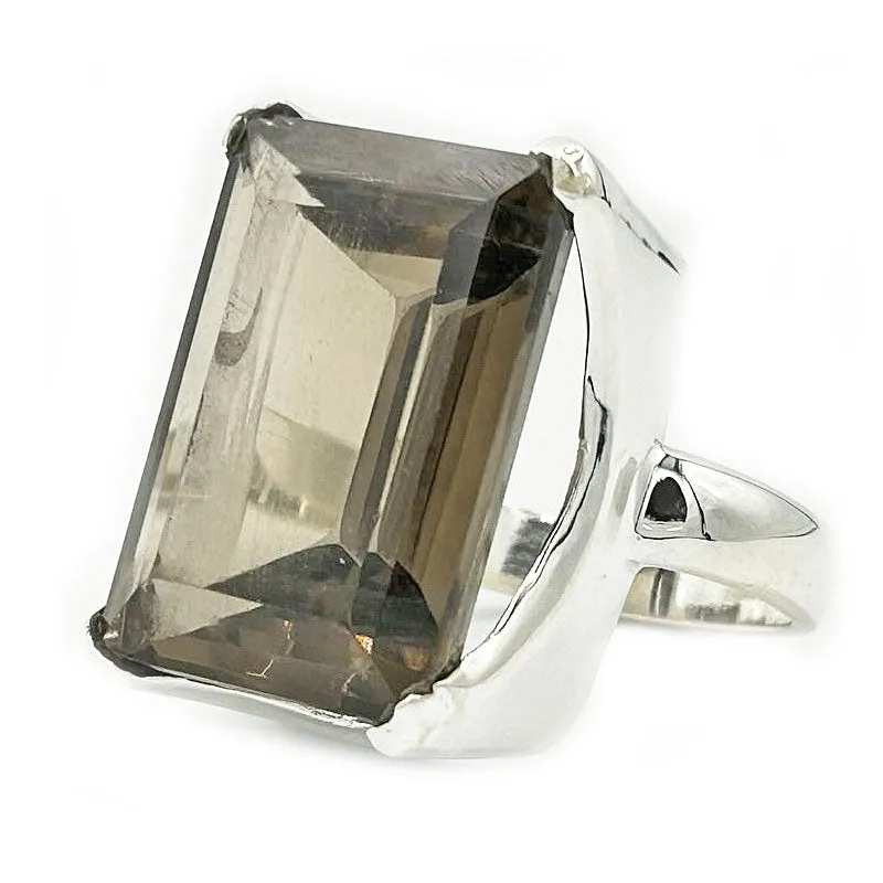 Indiana Smoky Quartz Chunky Ring