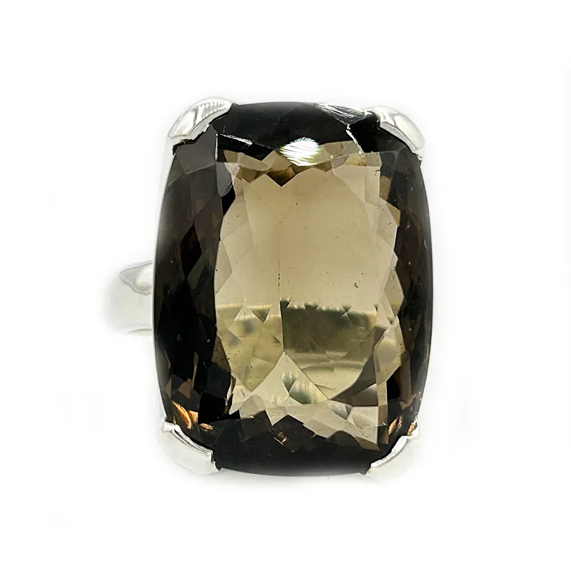 Indiana Smoky Quartz Chunky Ring