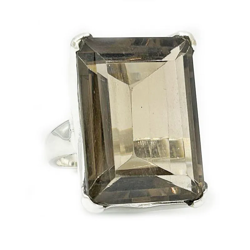 Indiana Smoky Quartz Chunky Ring