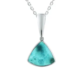 Larimar Reuleaux Pendant