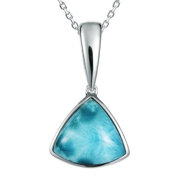 Larimar Reuleaux Pendant