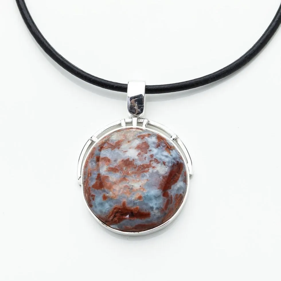 Larimar Specimen Pendant Eurika