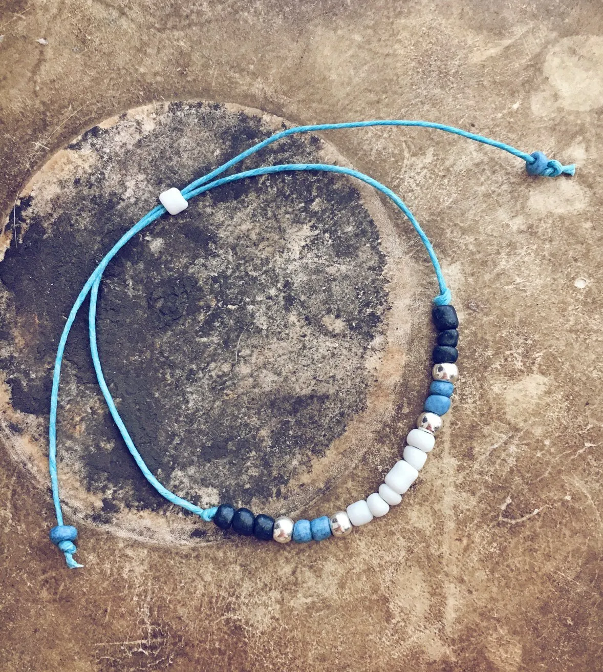 little fish big blue sea beachy bracelet style pack