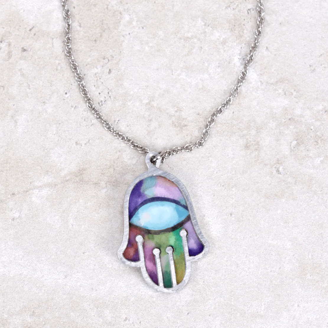 Madeline Hamsa Necklace