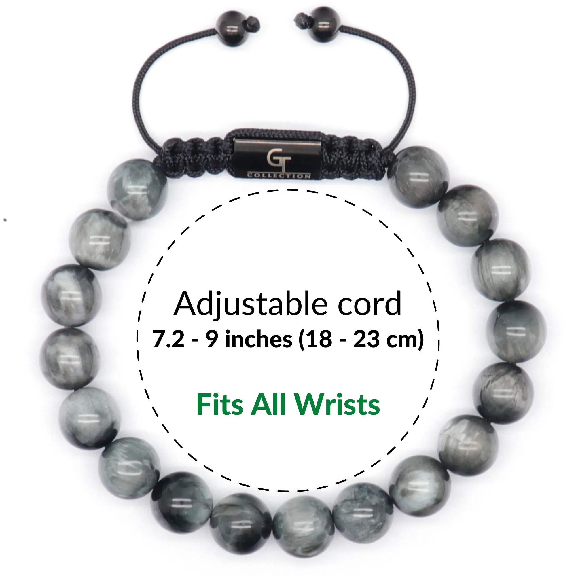 Men's EAGLE EYE Beaded Bracelet - One Size Fits All