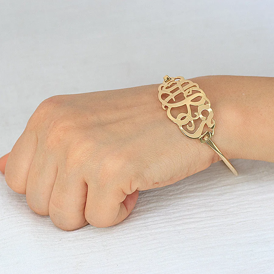 Monogram Bangle Bracelet