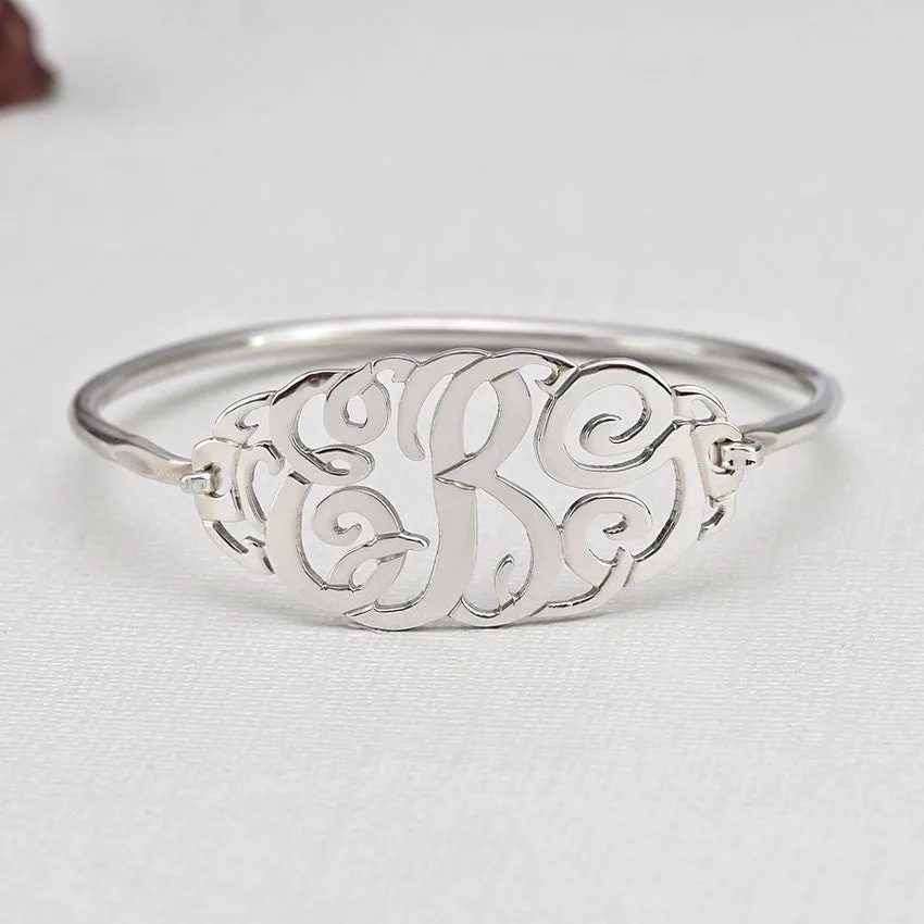 Monogram Bangle Bracelet