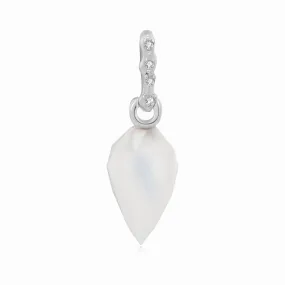 Moonstone Silver Pendant - Solar Plexus Chakra