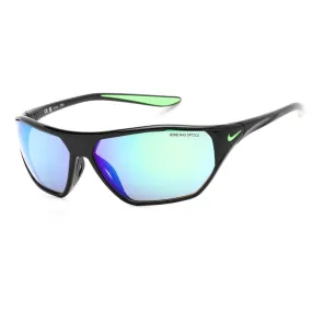 Nike NIKE AERO DRIFT M DQ0997 Sunglasses Black / Green Mirror