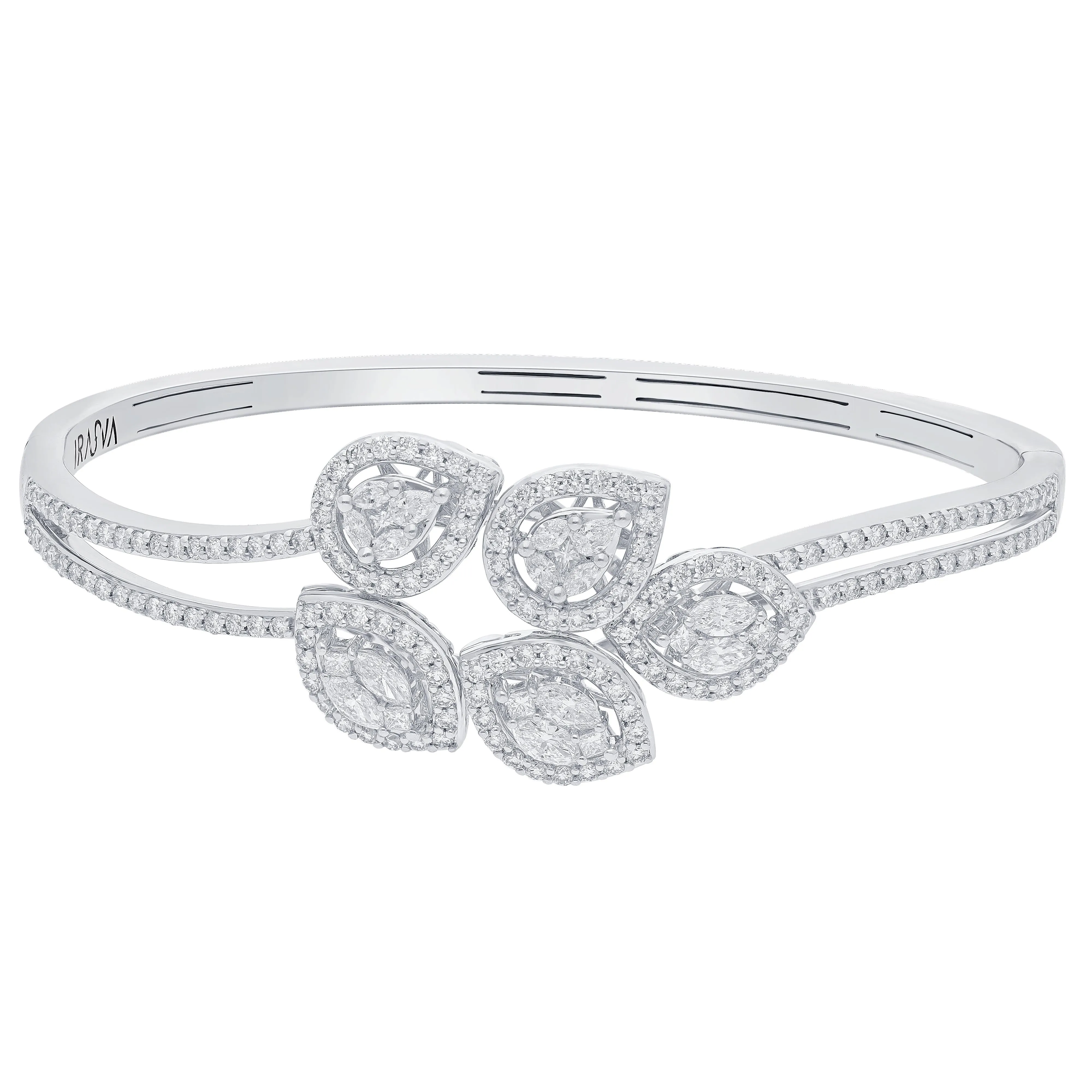 One Twig Diamond Bangle