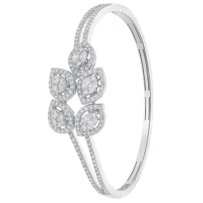 One Twig Diamond Bangle