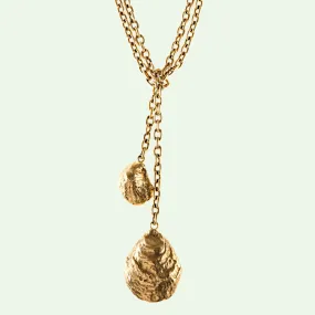 Oyster Double Shell Necklace