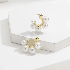 Pearl Hoops