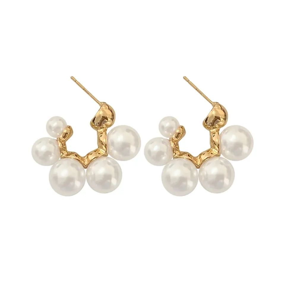 Pearl Hoops