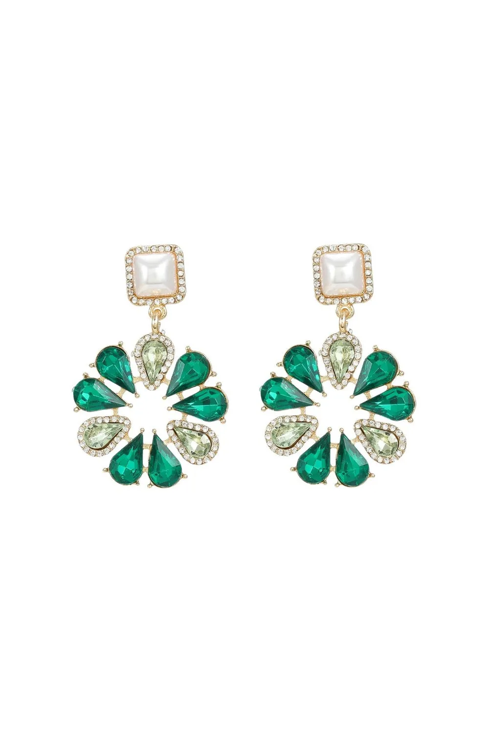 PERFECT PAIR EARRINGS GREEN