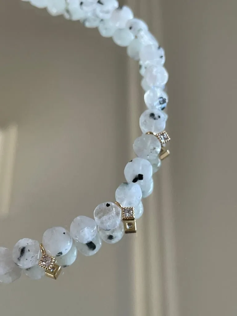 Quadra Moonstone Bracelet