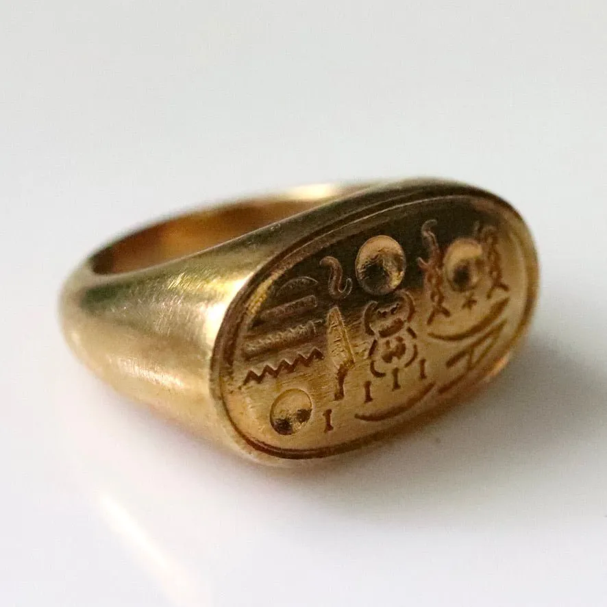 Ring Tut - Brass