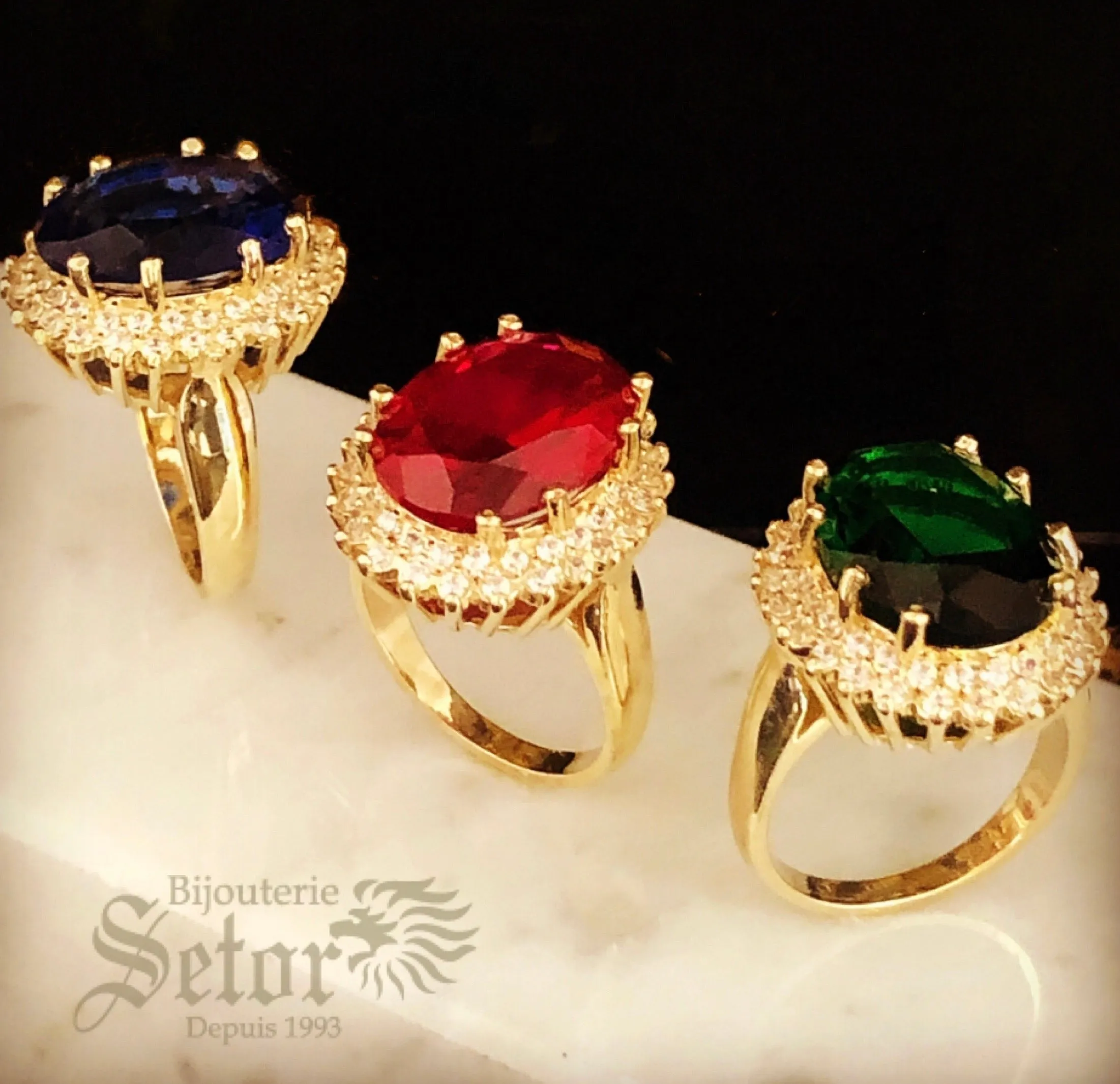 Sapphire, Ruby,Emerald ring rings WR075