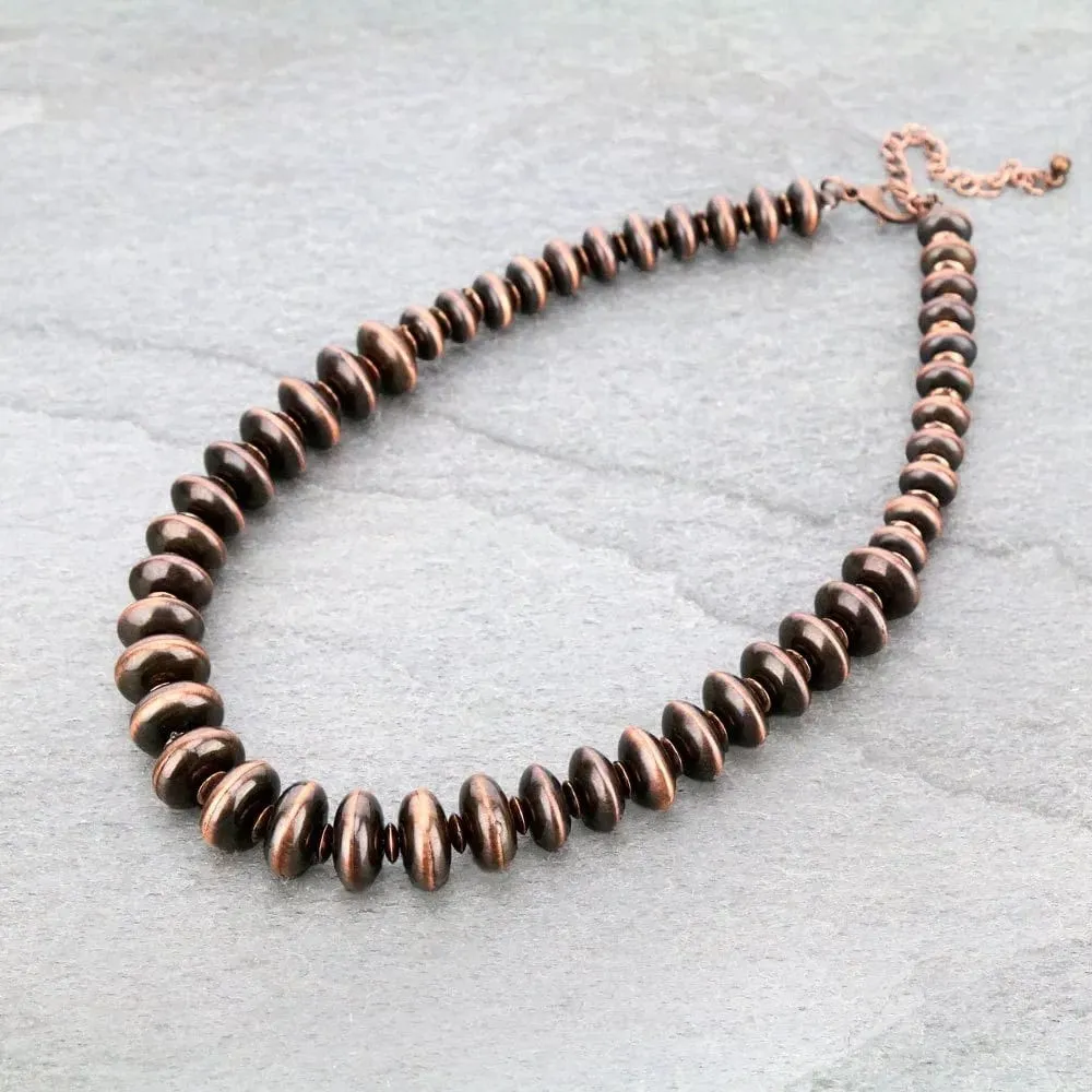 Short Navajo pearl NECKLACE