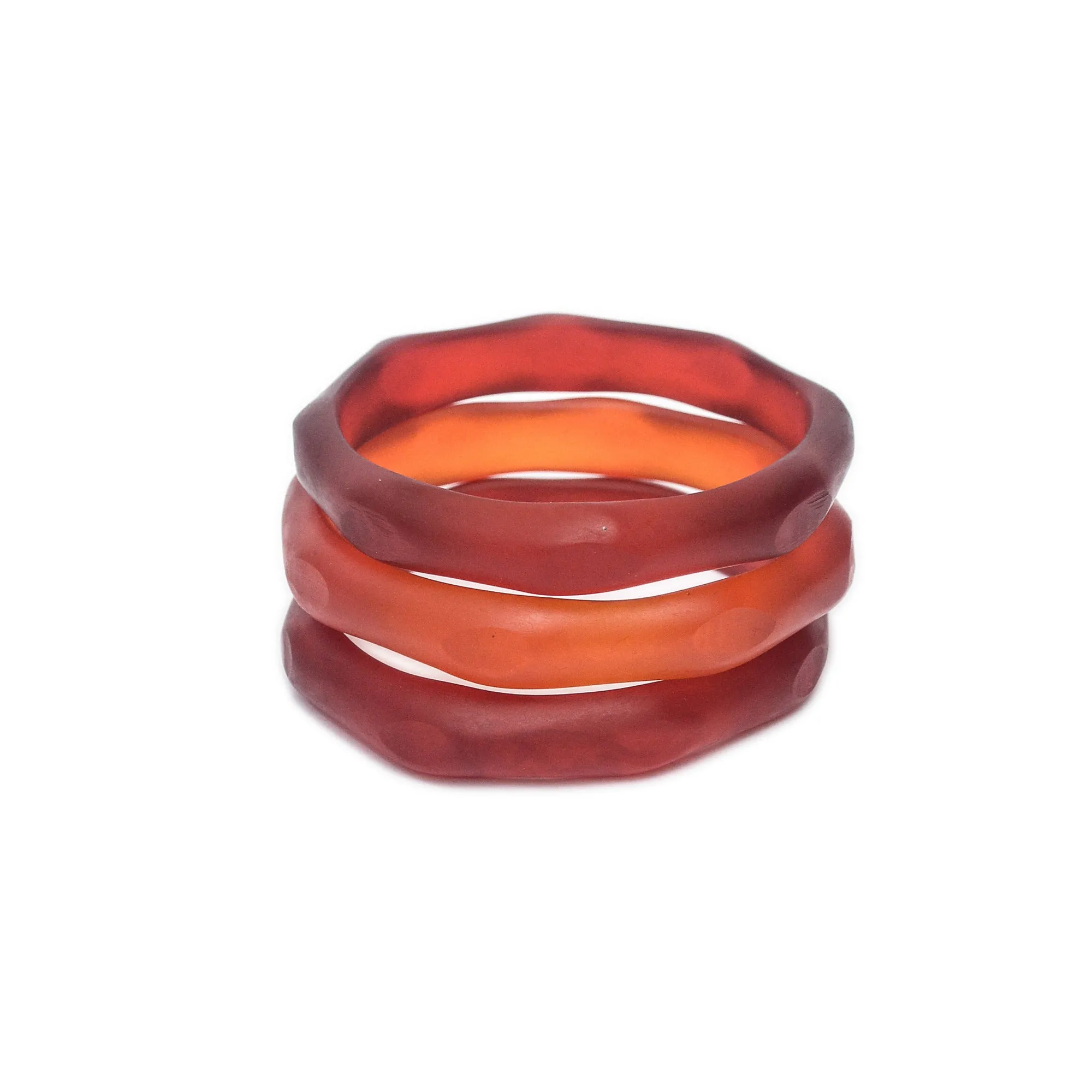 Silk Road Triple Resin Bangle